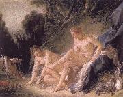 Francois Boucher Diana Resting after her Bath France oil painting artist